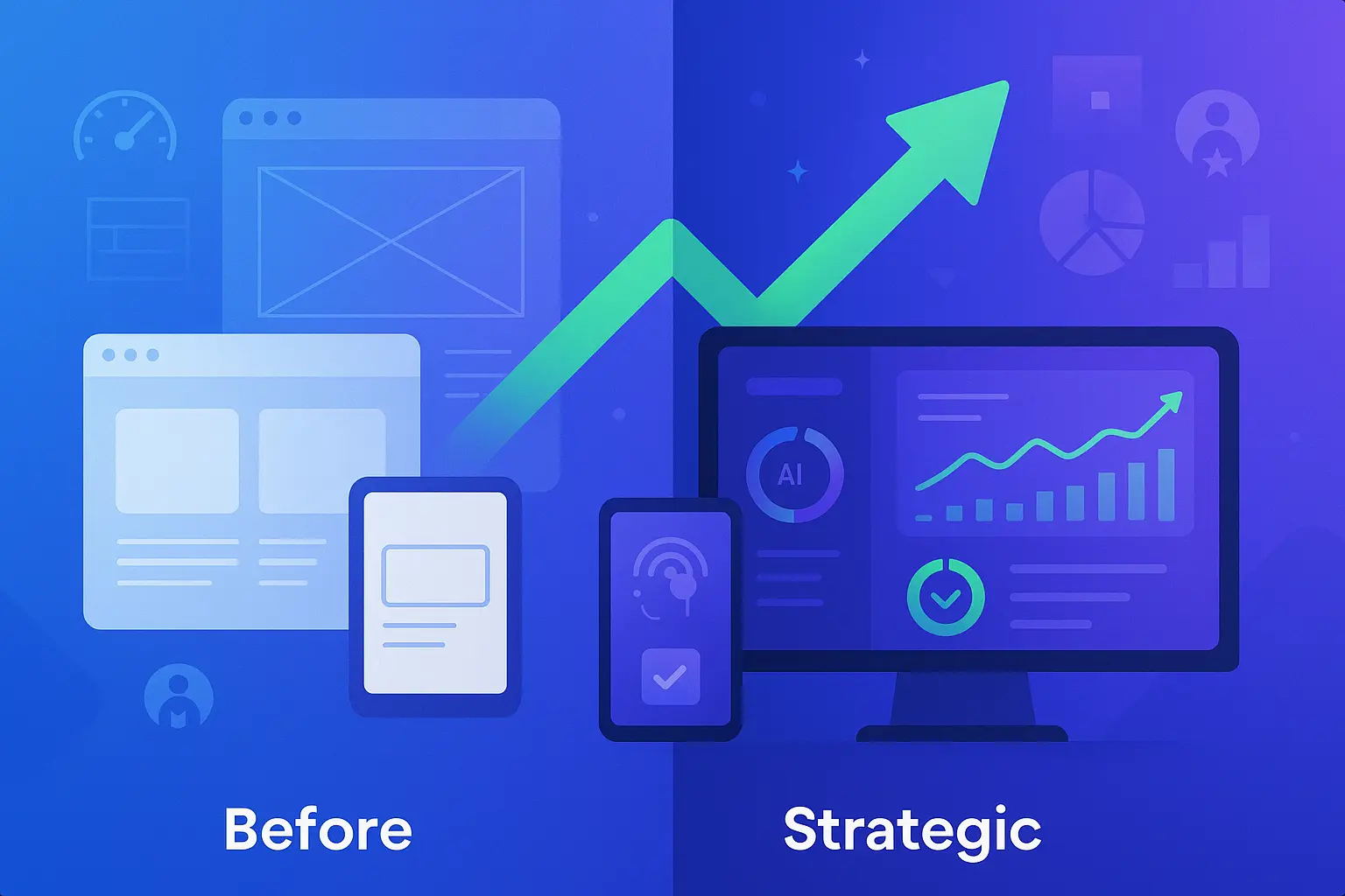 Web design in 2025: evolution of strategic value in digital businesses
