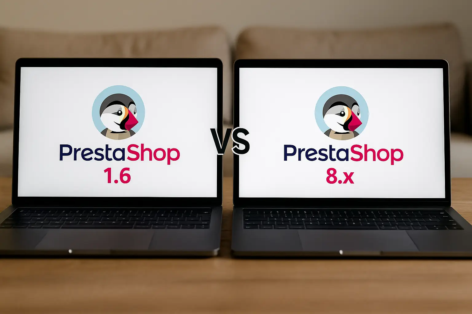 PrestaShop 1.6 vs 8.x