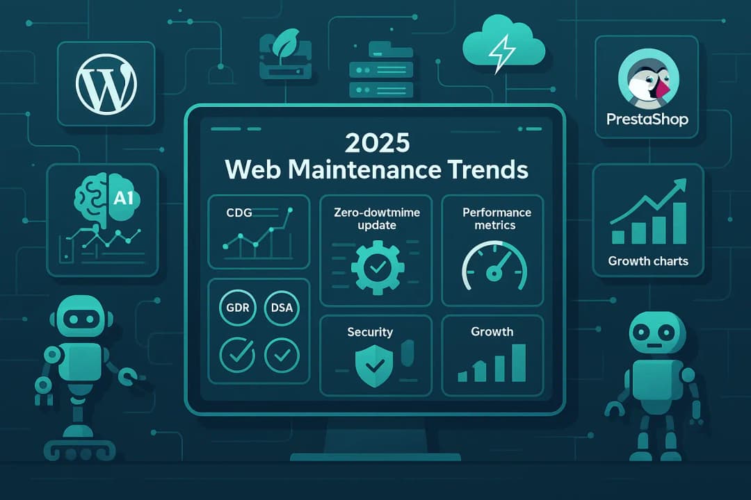 Web Maintenance Trends 2025: From Technical Survival to Business Growth